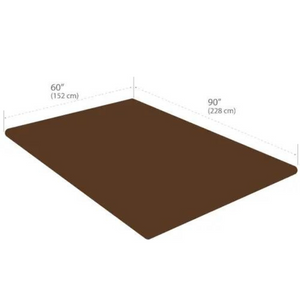 Premium Microfiber Fleece Blanket Espresso dimensions