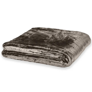 Premium Microfiber Fleece Blanket Taupe