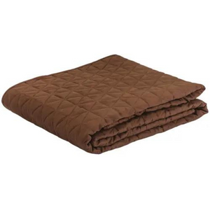 Premium Microfiber Quilted Blanket Espresso