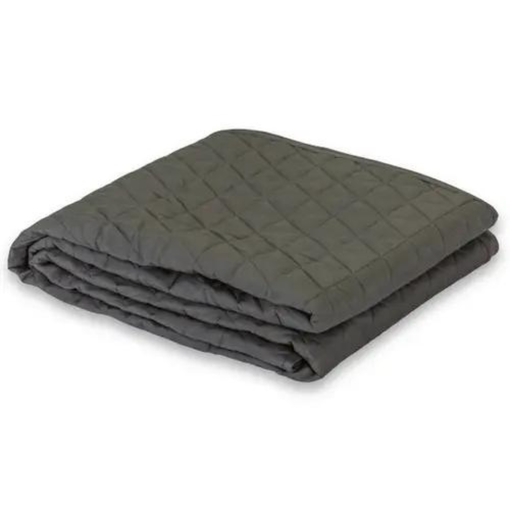Premium Microfiber Quilted Blanket Pewter