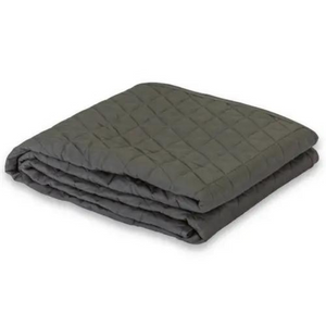 Premium Microfiber Quilted Blanket Pewter