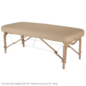 Professional Table Cover on portable beige