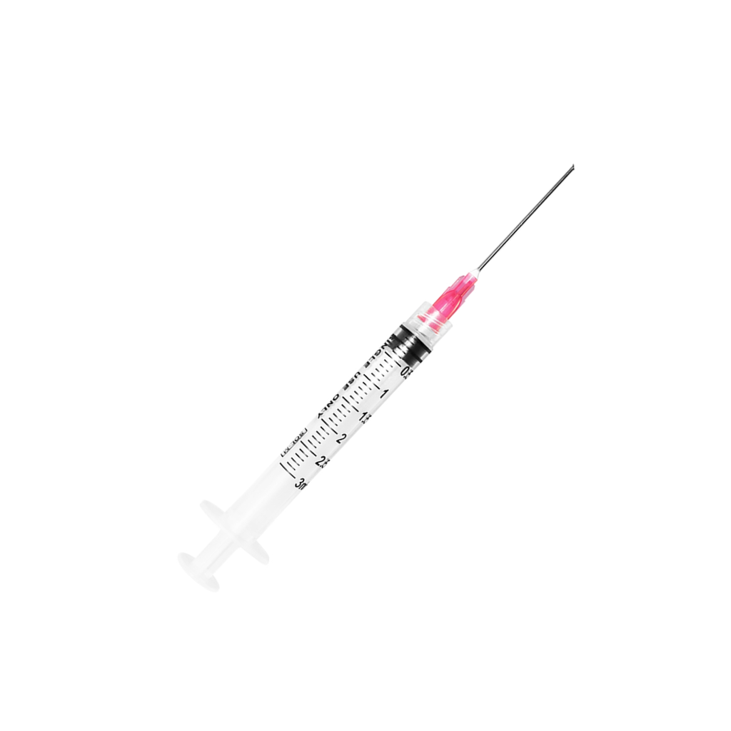 SOL-M 3ml Luer Lock Syringe w/Blunt Fill Needle 18Gx1 ½"