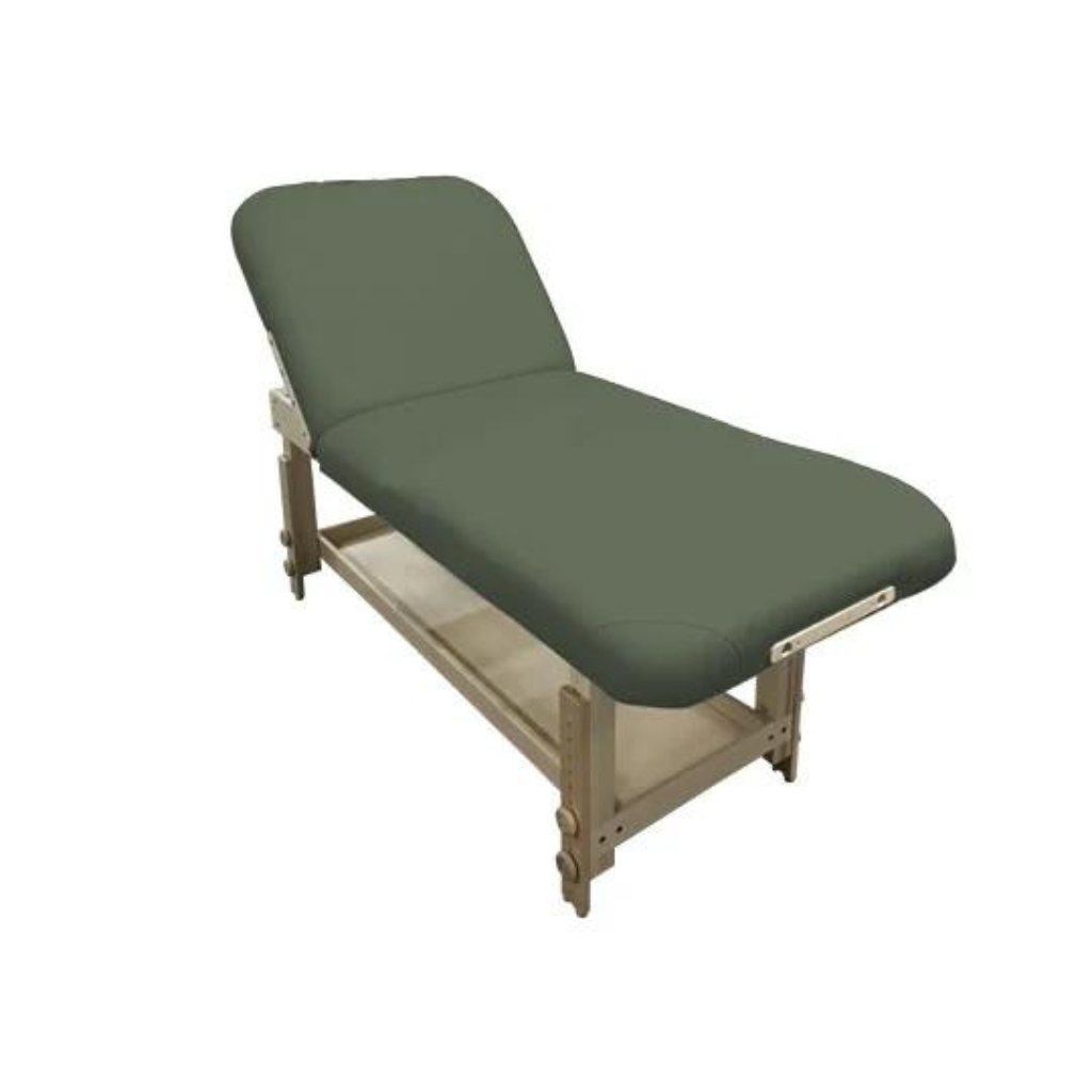 Custom Craftworks Classic Series Taj Mahal Lift Back Stationary Table: Sage