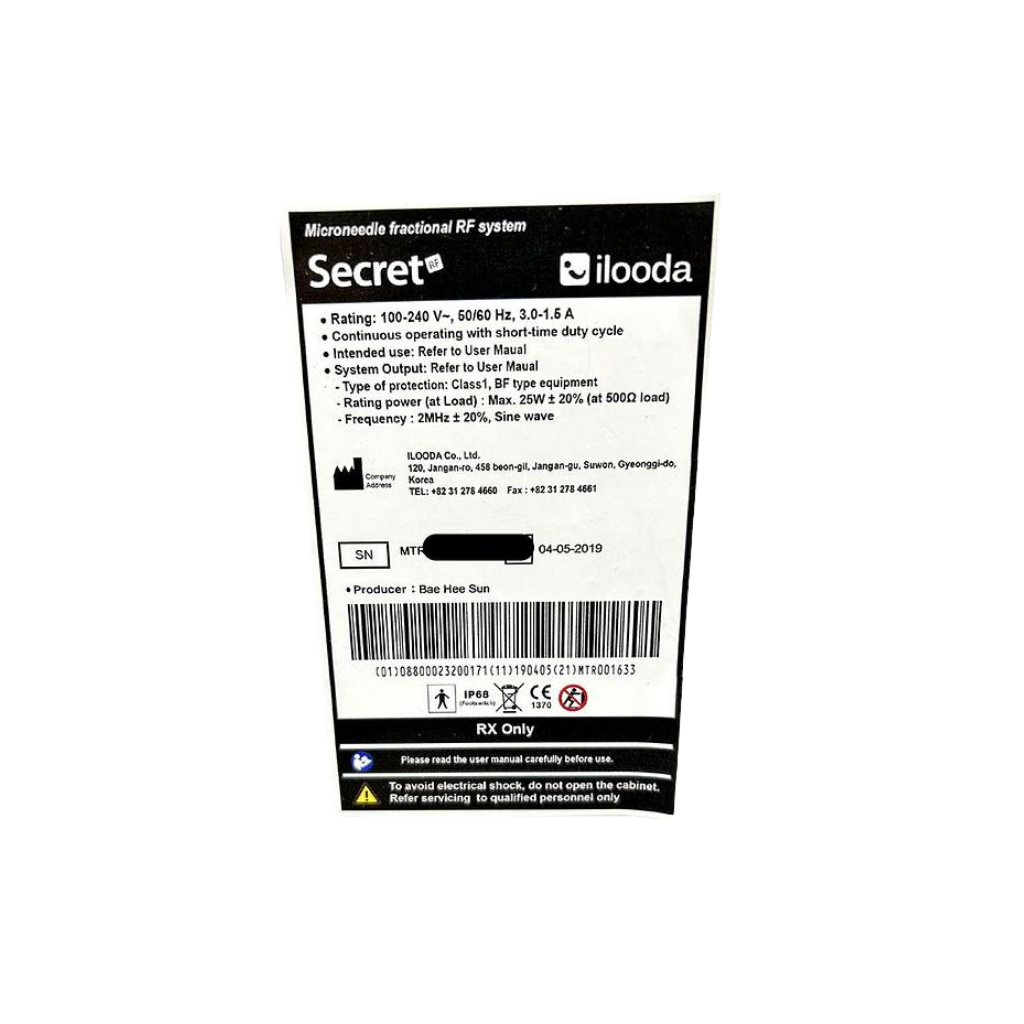 Cutera Secret RF Pre-Owned (2019)