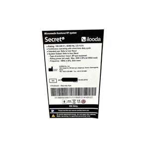 Cutera Secret RF Pre-Owned (2019)
