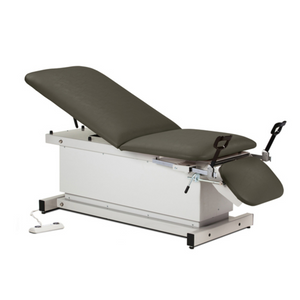 Clinton Industries Power 400, Shrouded Table with Adjust. Backrest and Drop Section and Stirrups Gunmetal