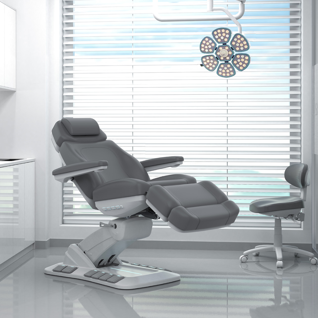 Silverfox 224EBN medical spa chair in a medical office