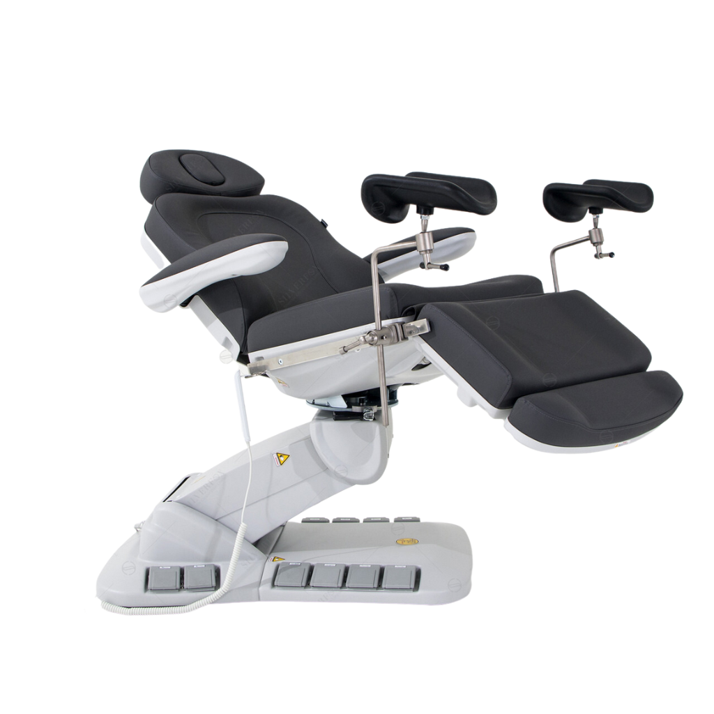 Spa Numa Swivel+ 4 Motor Electric Treatment Chair Bed with built-in foot  pedals - 2246EB