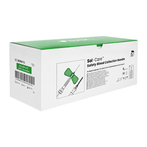 Sol-Care Safety Blood Collection Butterfly Needle Box