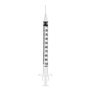 Sol-M 0.3ml Standard Insulin Syringe w 31G x 1564 (6mm) Needle Low Dead Space