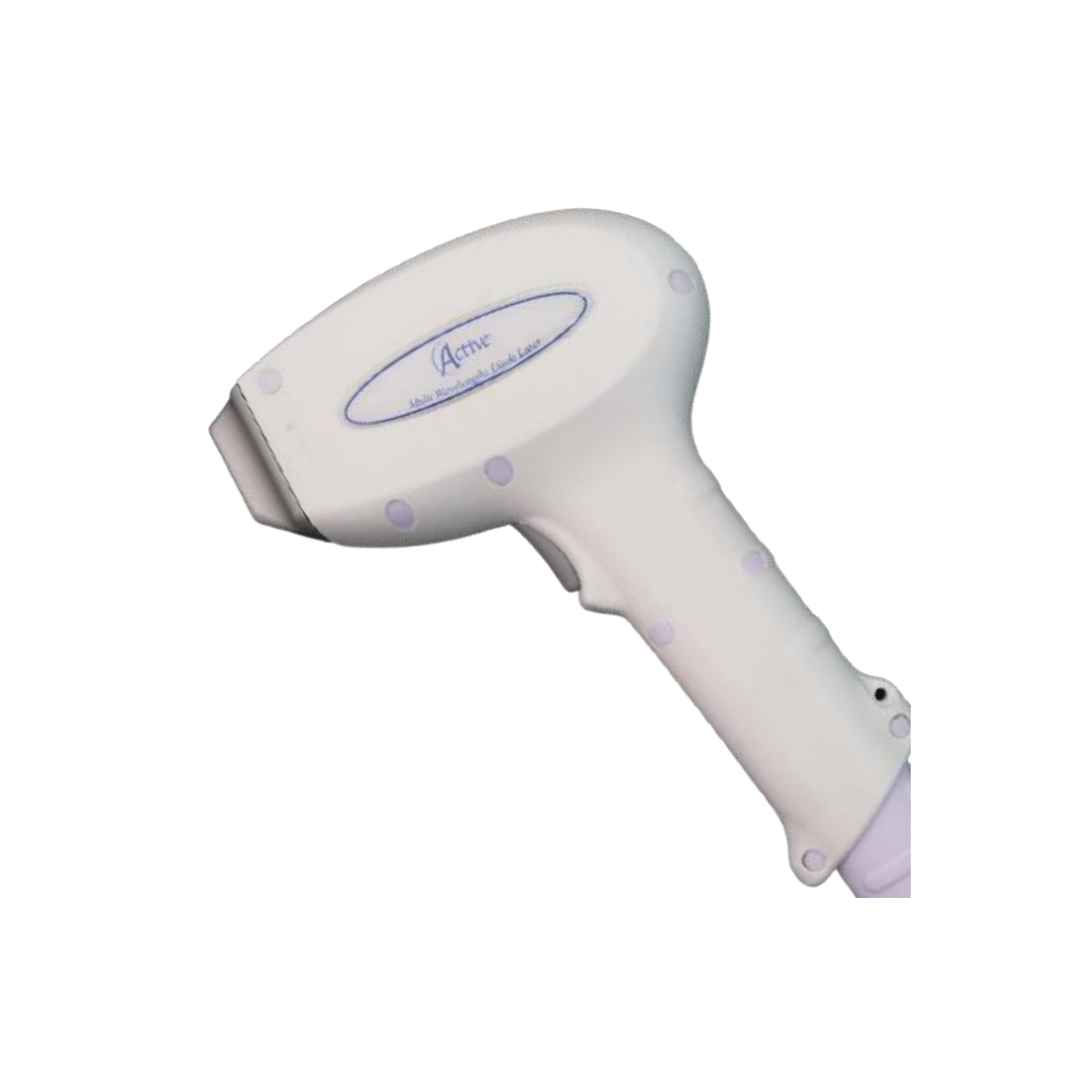 Spirit Laser hair removal system illustrating the integrated cooling handpiece and advanced safety features support comfortable treatments across a wide range of skin tones and hair types.