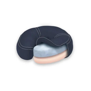 Strata Luxurious FacePillow Cutaway Mystic Blue