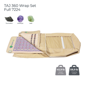 360 Wrap Set™ TAJ & SOFT Full 7224 - Photon PEMF InfraMat Pro®