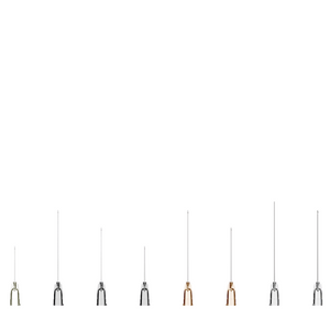 TSK CSH Aesthetic Microcannulas Different Sizes Displayed