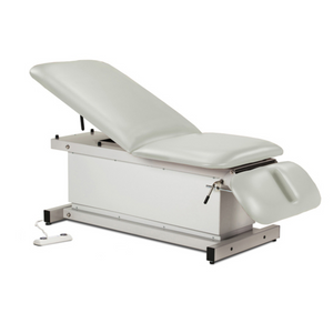 Clinton Industries Power 400, Shrouded Table with Adjust. Backrest and Drop Section Country Mist