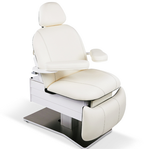 LEC Tribeca™ All-in-One Medi-Spa Chair Linear Base upright with Pivot perfect angled