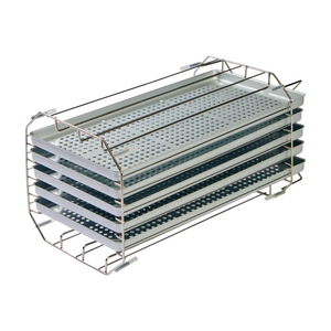 Tuttnauer T-Top Autoclave Sterilizer Series illustrating adjustable stainless steel trays for efficient, high-volume instrument sterilization in Med Spa and Aesthetic Practices.