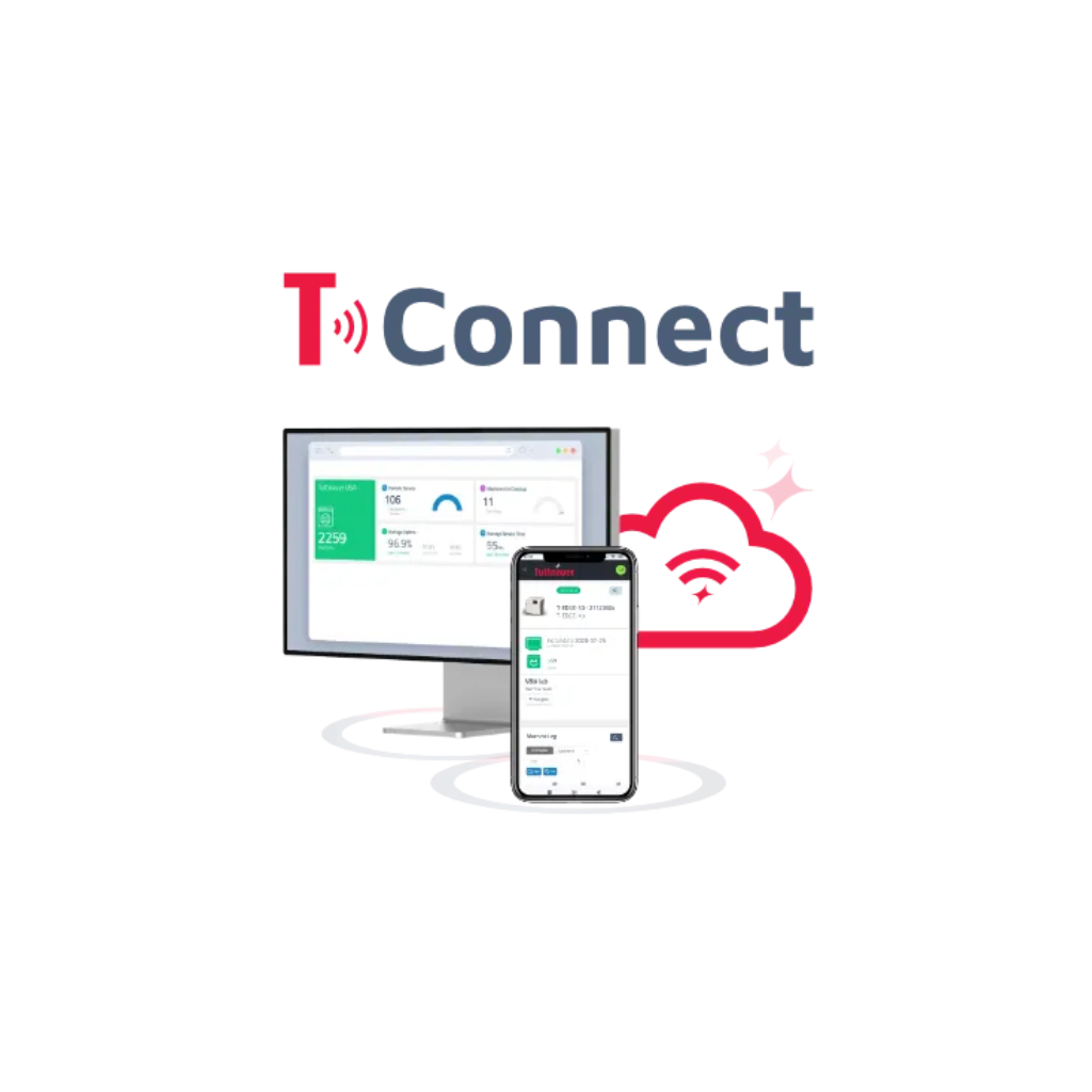 Tuttnauer T-Top Autoclave Sterilizer Series T Connect Wifi Function, enabling cloud-based monitoring, remote diagnostics, and secure sterilization cycle documentation for compliance.