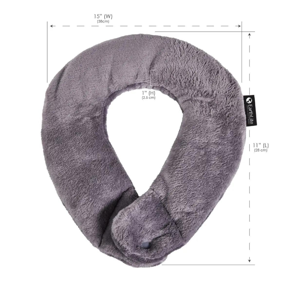 XPlush Neck Wrap Dims Smoke Gray