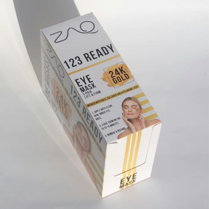 ZAQ 123 Ready 24K Gold Lift & Firm Gel Eye Patches - Top View