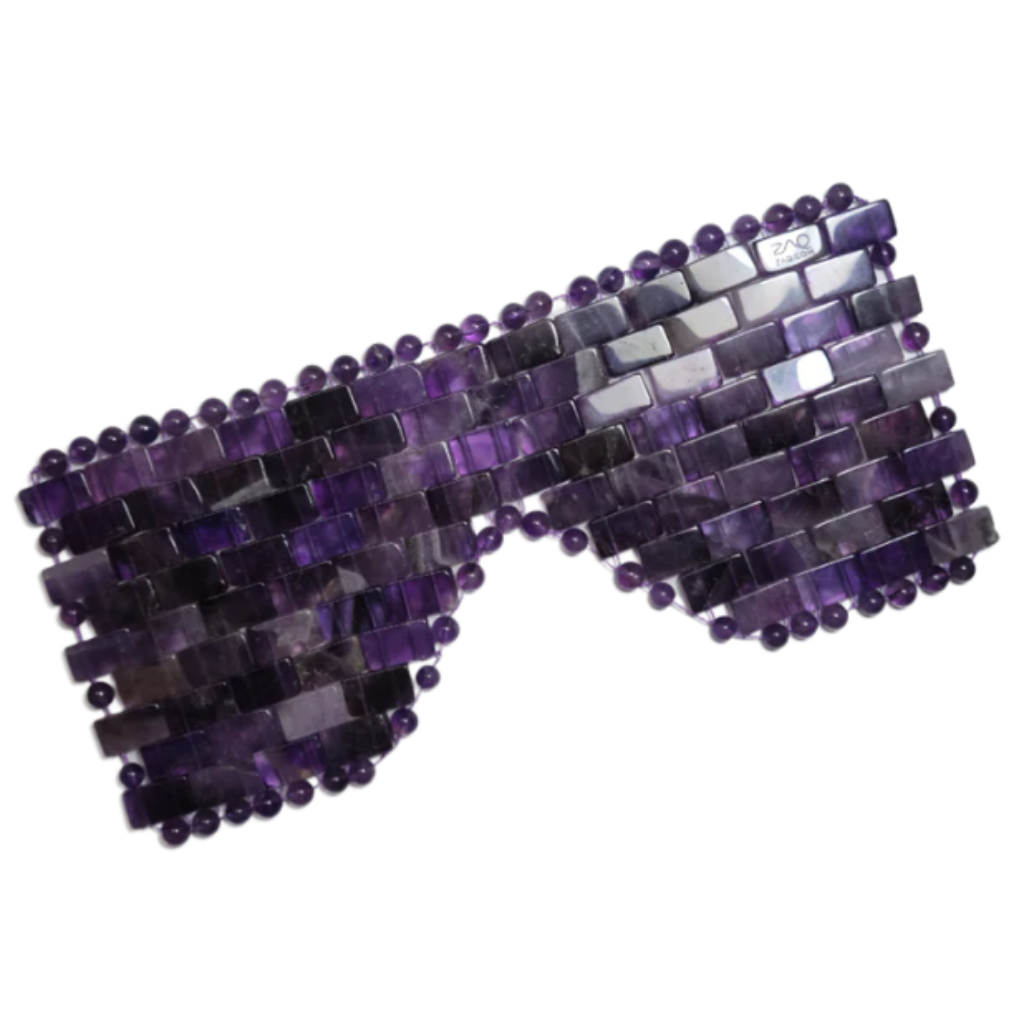 ZAQ Amethyst EYE MASK- Handmade