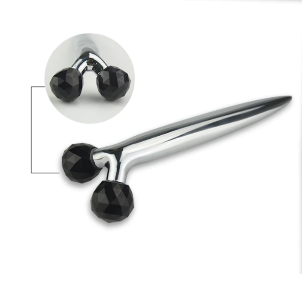 ZAQ Black Obsidian Y Facial Roller