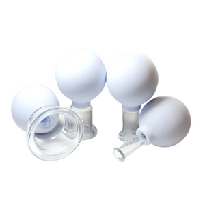 ZAQ Glass Facial Cupping 4pc Set