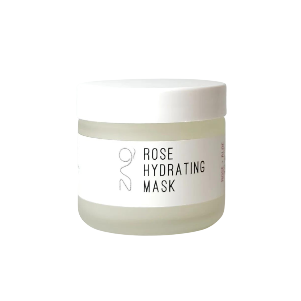 ZAQ Hydrating Mask - Rose + Aloe - Front View