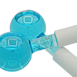 ZAQ Ice Globes Cooling Globes for the Face & Eyes - Blue