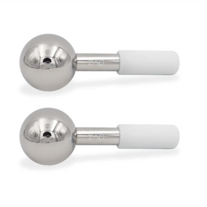 ZAQ Icy Steel Cryo Ice Globes - Silver