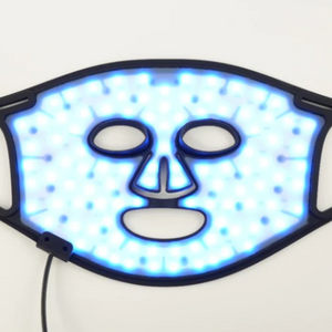 ZAQ Noor 2.0 Infrared LED Light Therapy Face Mask - Back View (Blue)