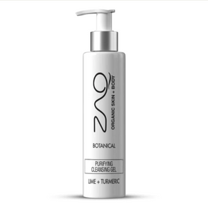 ZAQ Organic Purifying Cleansing Gel - Lime + Turmeric - Front View