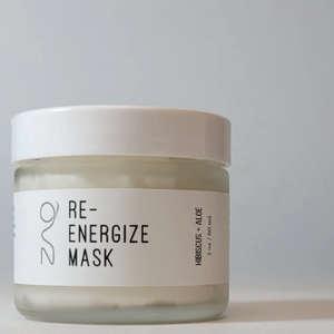 ZAQ Re-Energize Mask - Hibiscus + Aloe - Front View