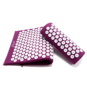 ZAQ Reset Acupuncture Mat & Pillow Set - Purple