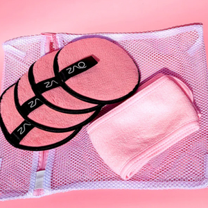 ZAQ Reusable Makeup Remover Pads 4 pack with Spa facial Headband - Contents