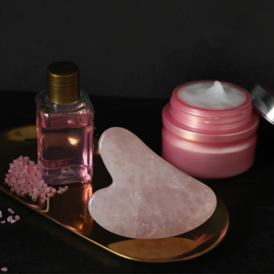 ZAQ Rose Quartz Gua Sha Board - Content