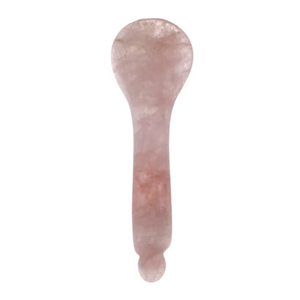 ZAQ Rose Quartz Gua Sha Spoon