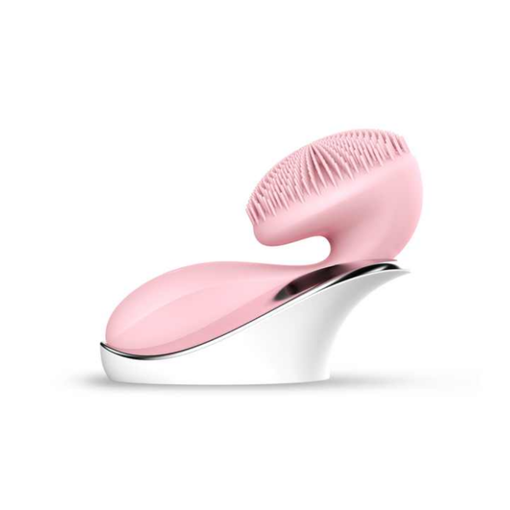 ZAQ Tara Sonic Vibrating Magnetic Beads Facial Cleansing Brush - Pink
