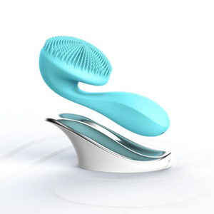 ZAQ Tara Sonic Vibrating Magnetic Beads Facial Cleansing Brush - Turquoise