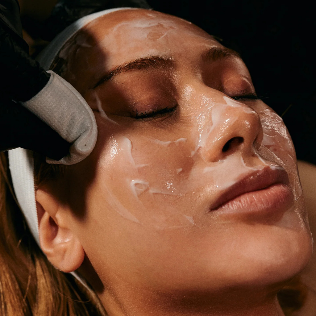 Zensa Numbing Cream by Alera Skincare illustrating removal of Zensa Numbing Cream