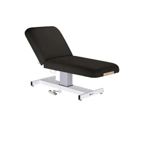 Earthlite Everest Manual Tilt Pedestal Electric Lift Table: Black