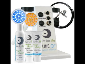 PURE O2 Oxygen Portable + Skin Scrubber