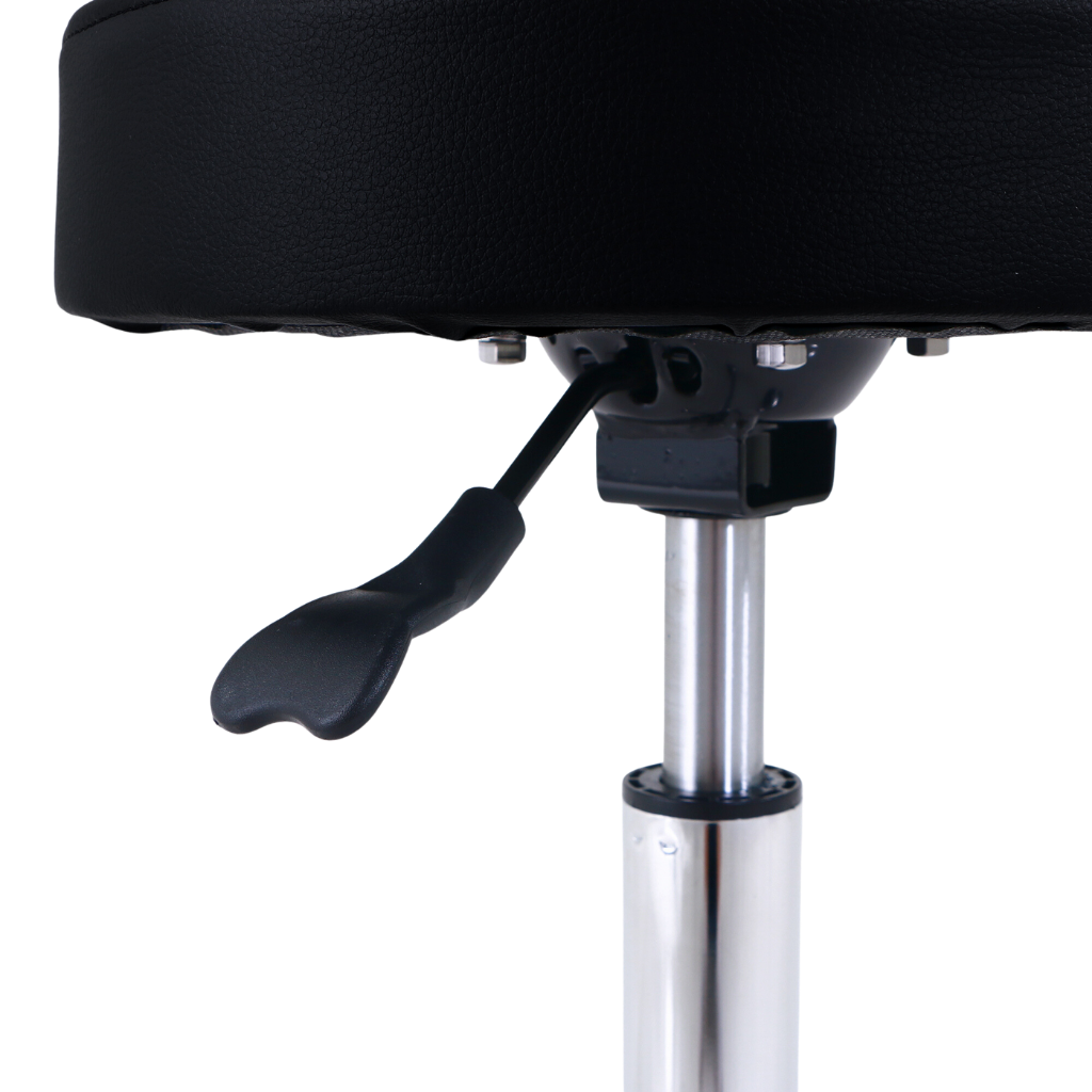 side view estheticians stool 1023a