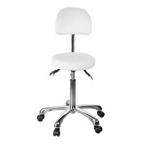 Esthetician medspa stool contour round front