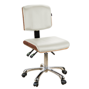 MedSpa Professional Stool Teak Front