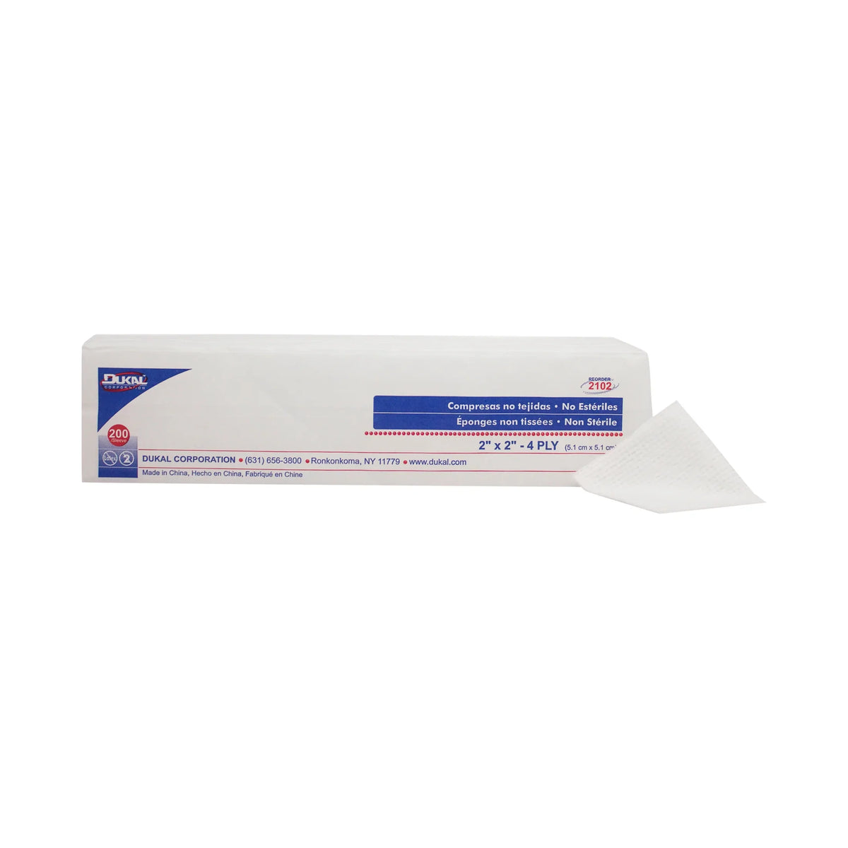 Clinisorb Nonwoven Sponge 2x2"