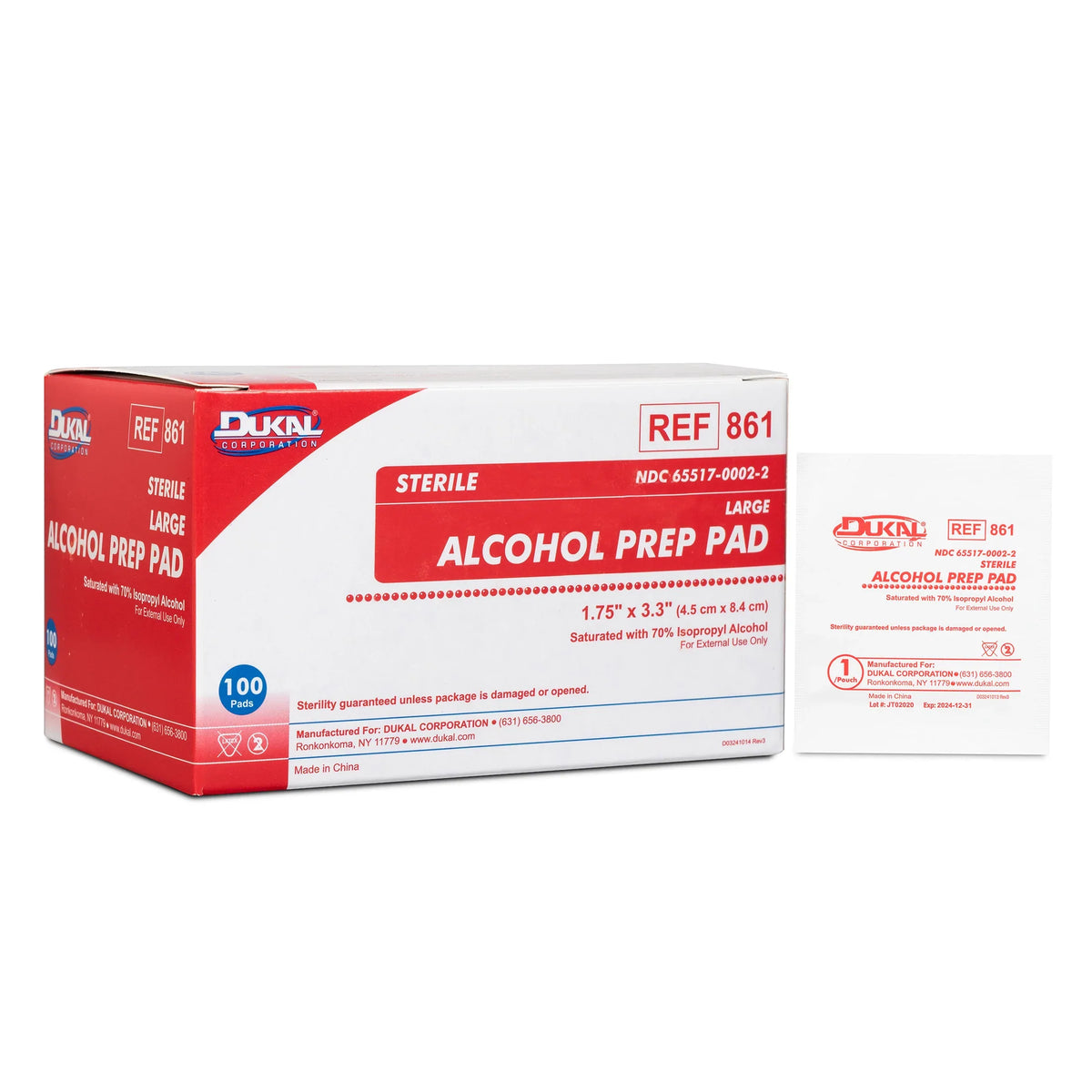 Sterile Alcohol Prep Pad