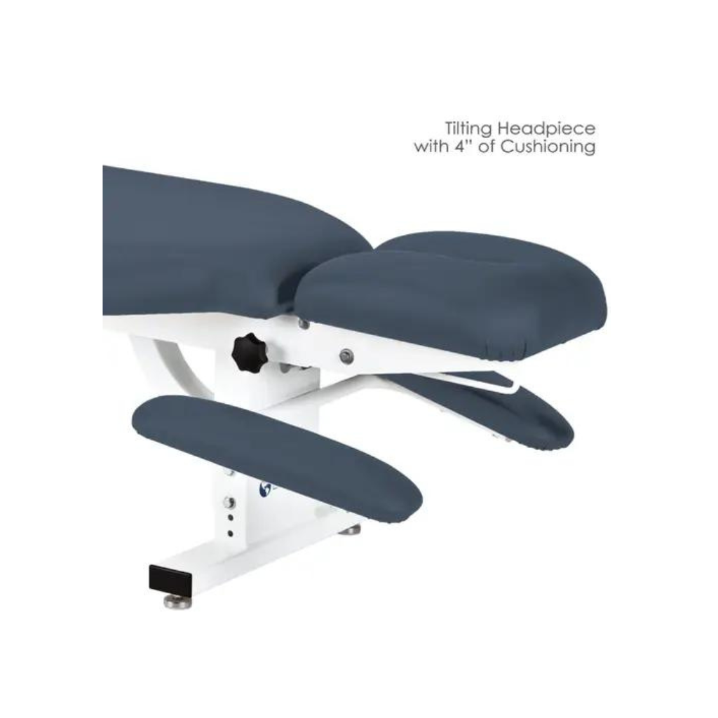 Apex Stationary Mystic Blue Treatment Table Face rest