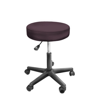 Custom Craftworks Classic Series Rolling Estheticians Stool Berry (RS)